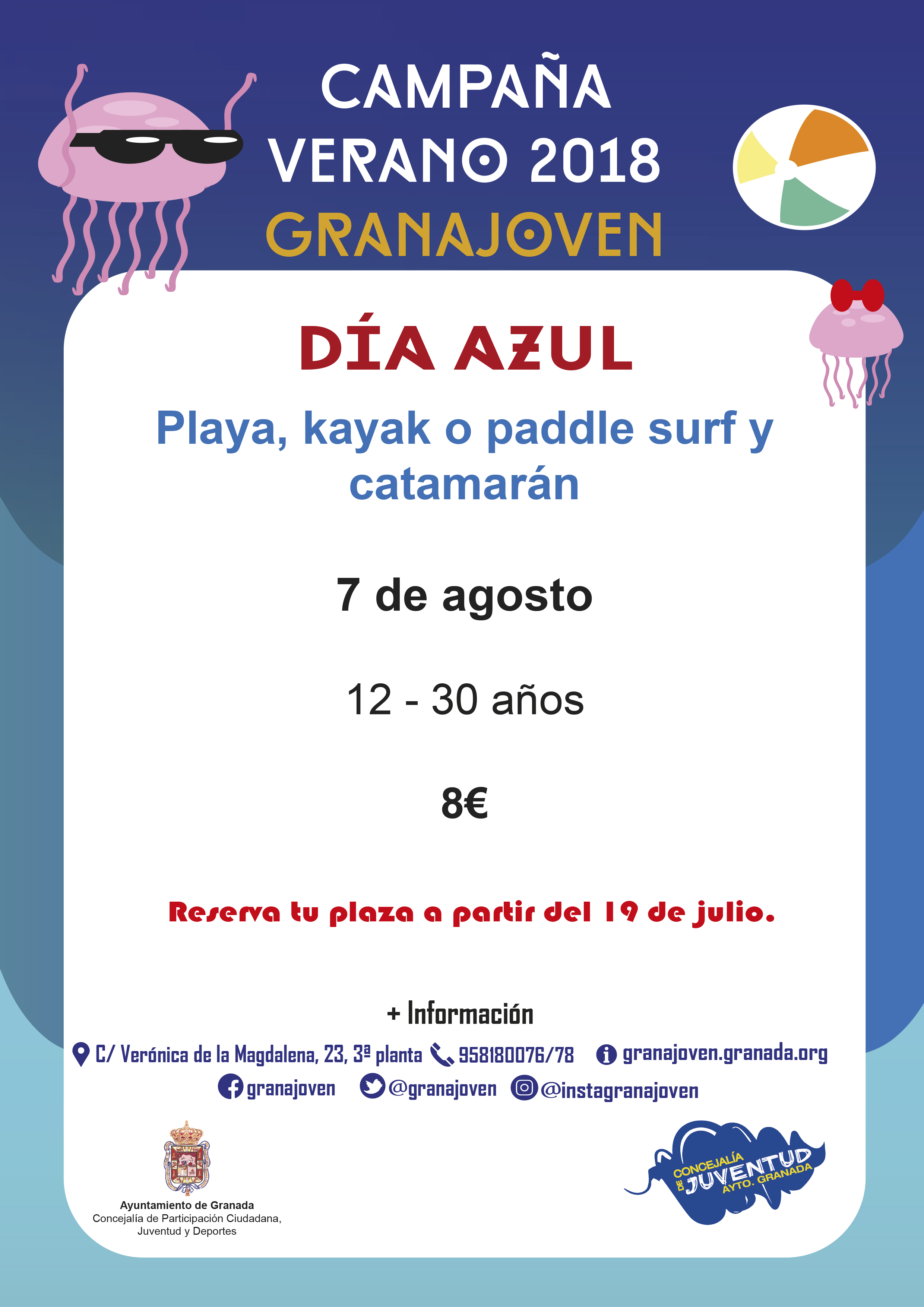 Campaa Verano Granajoven. DA AZUL. 